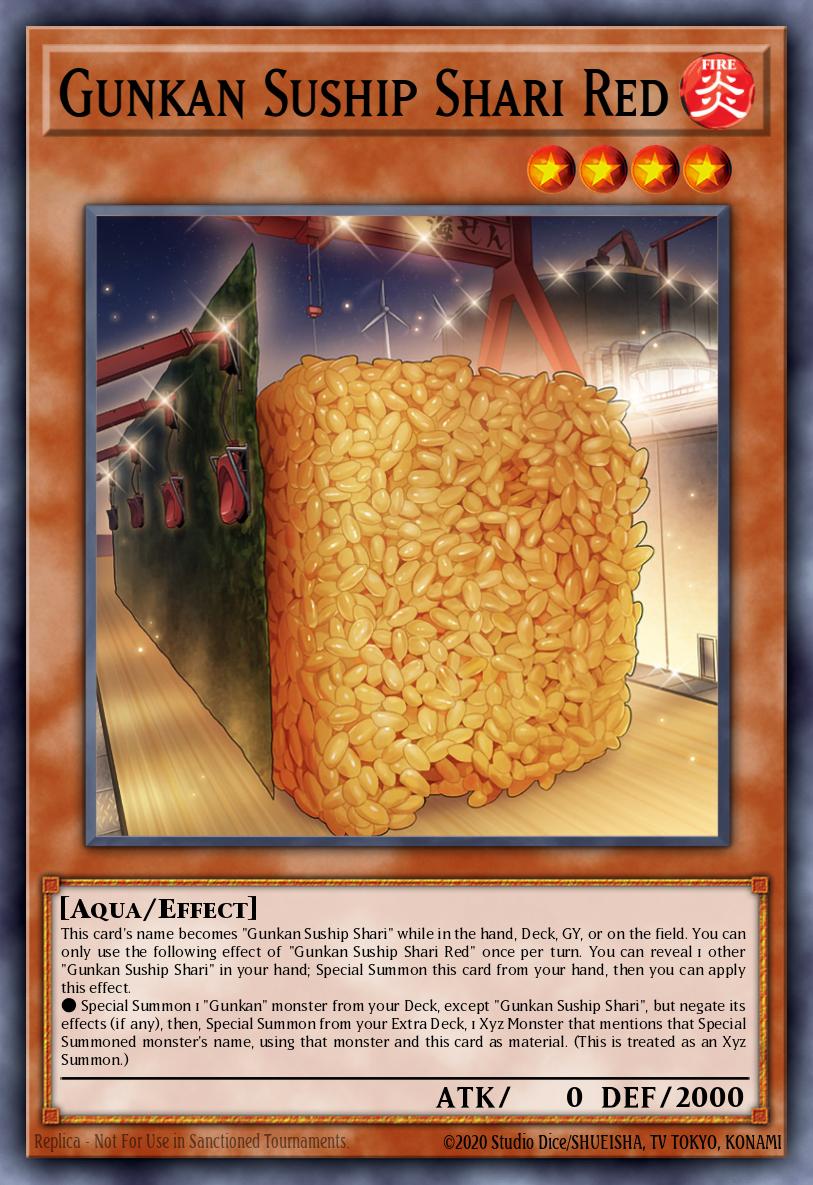 Card Image: Gunkan Suship Shari Red