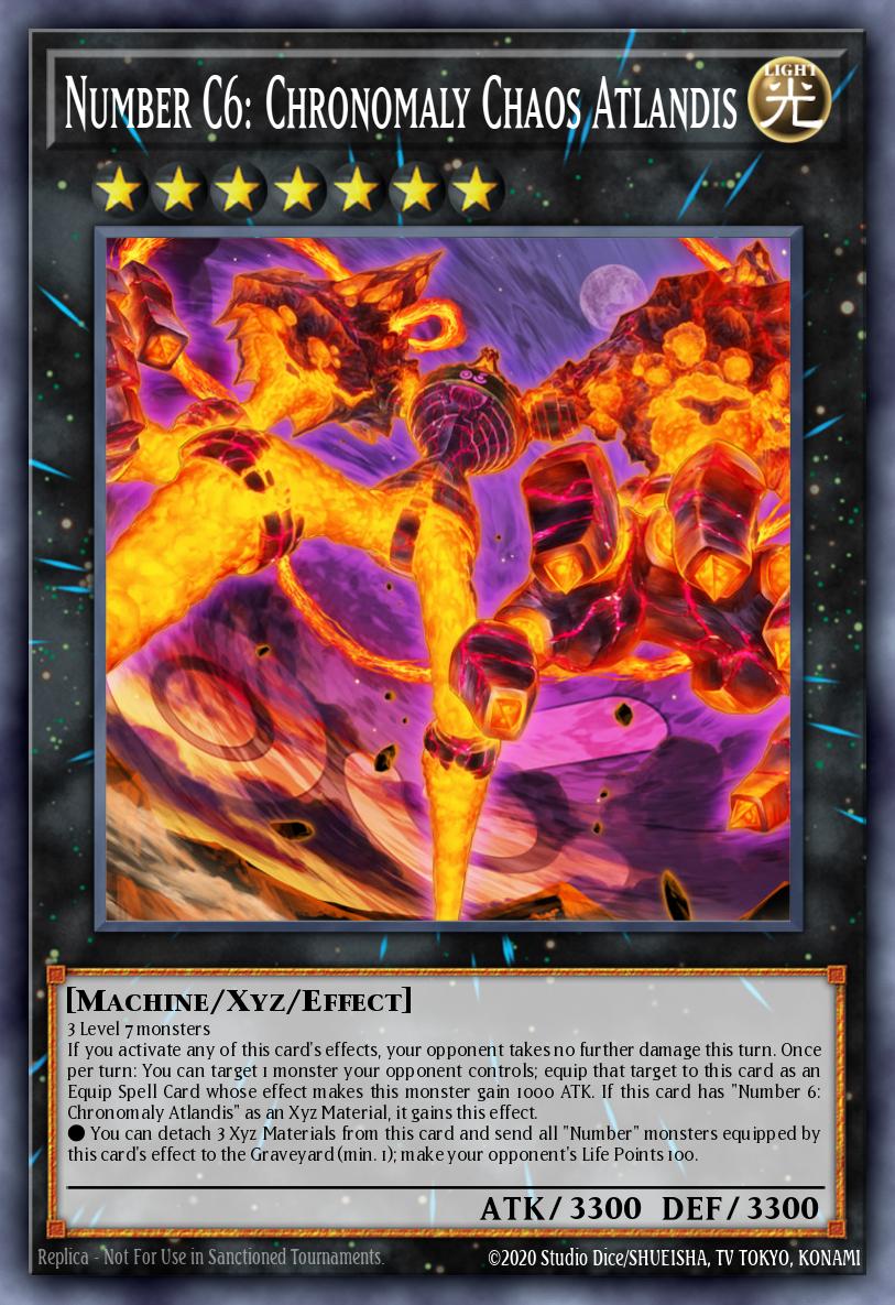 Card Image: Number C6: Chronomaly Chaos Atlandis