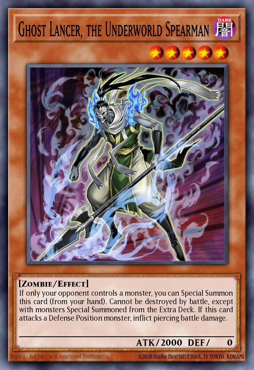 Card Image: Ghost Lancer, the Underworld Spearman