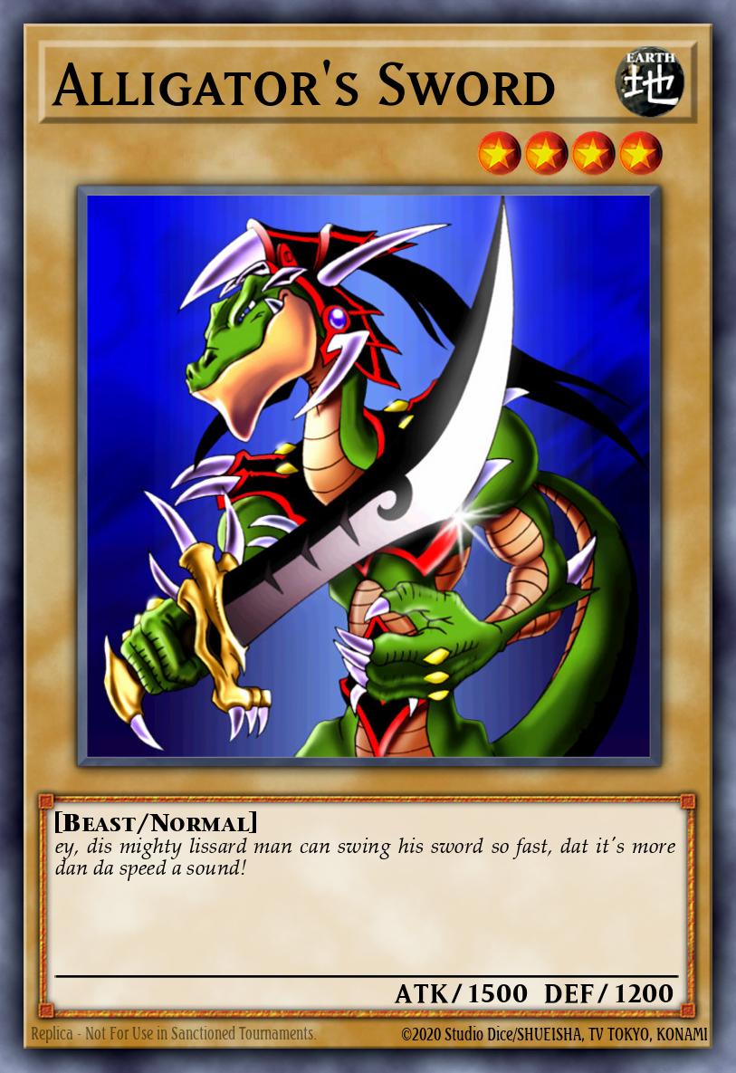 Card Image: Alligator's Sword