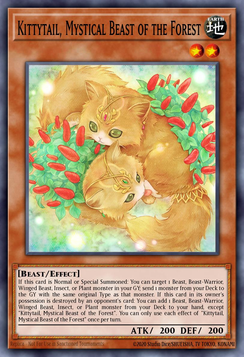 Card Image: Kittytail, Mystical Beast of the Forest