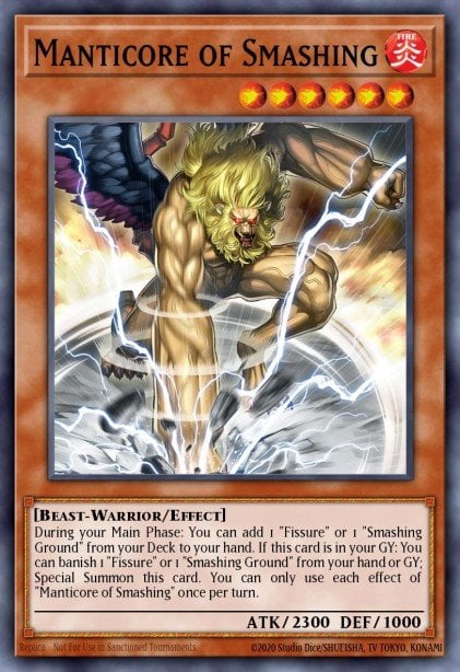 Card Image: Manticore of Smashing
