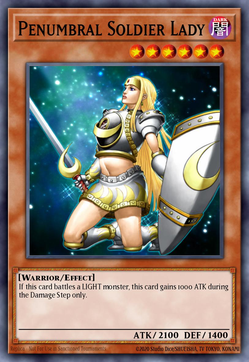 Card Image: Penumbral Soldier Lady