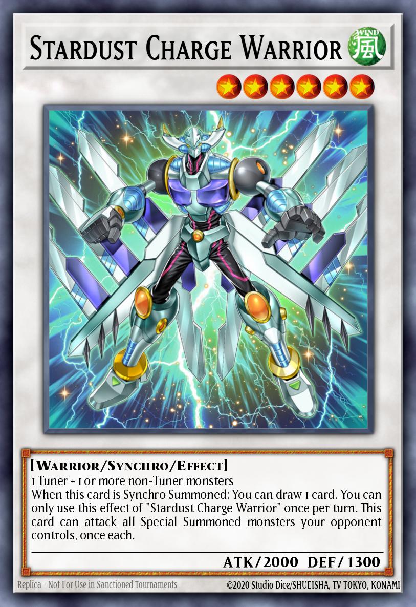 Card Image: Stardust Charge Warrior