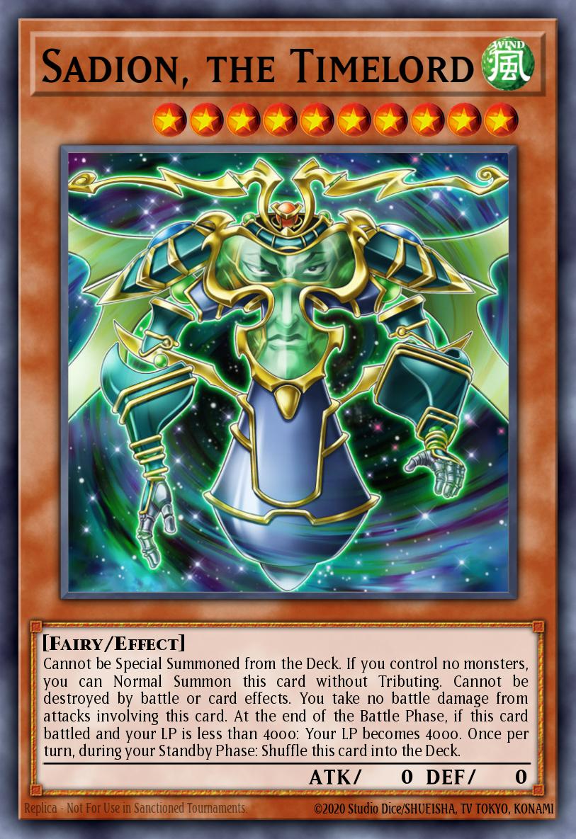 Card Image: Sadion, the Timelord