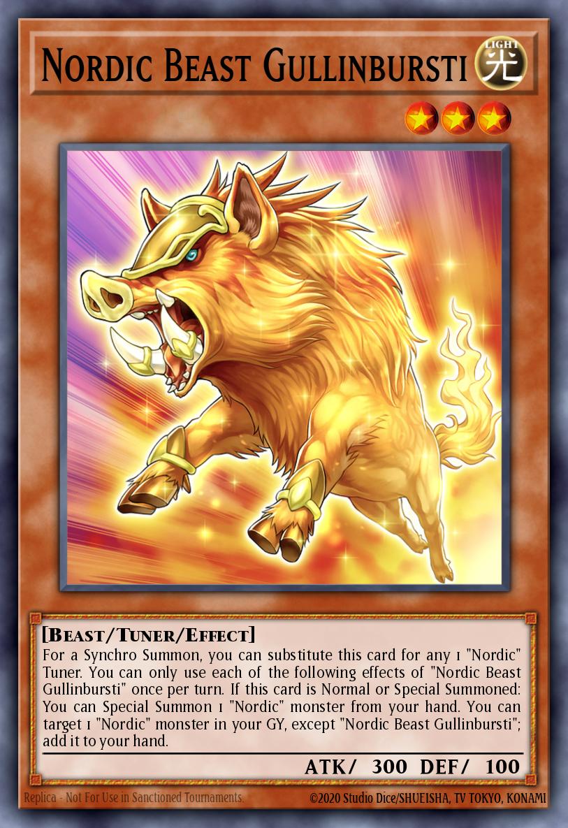 Card Image: Nordic Beast Gullinbursti