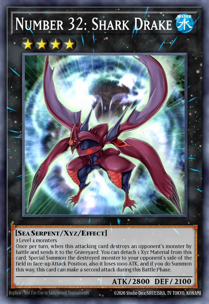 Card Image: Number 32: Shark Drake