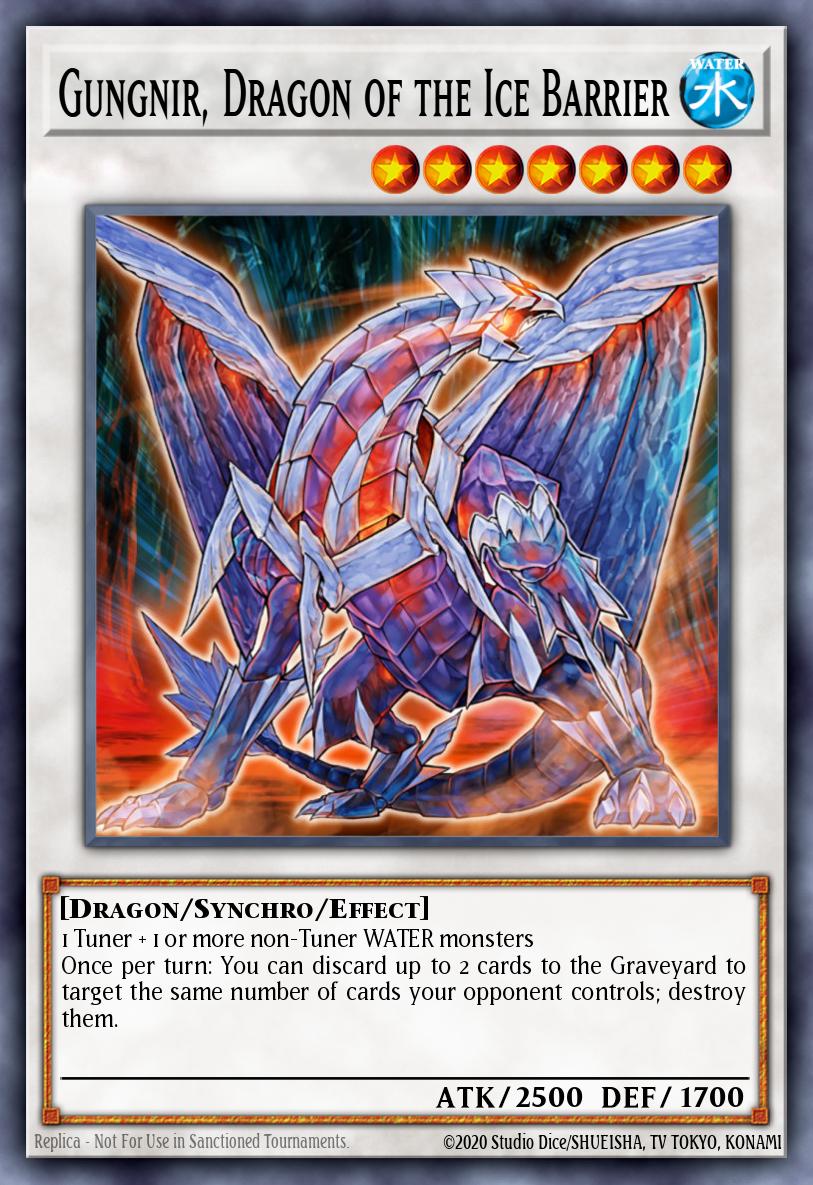 Card Image: Gungnir, Dragon of the Ice Barrier