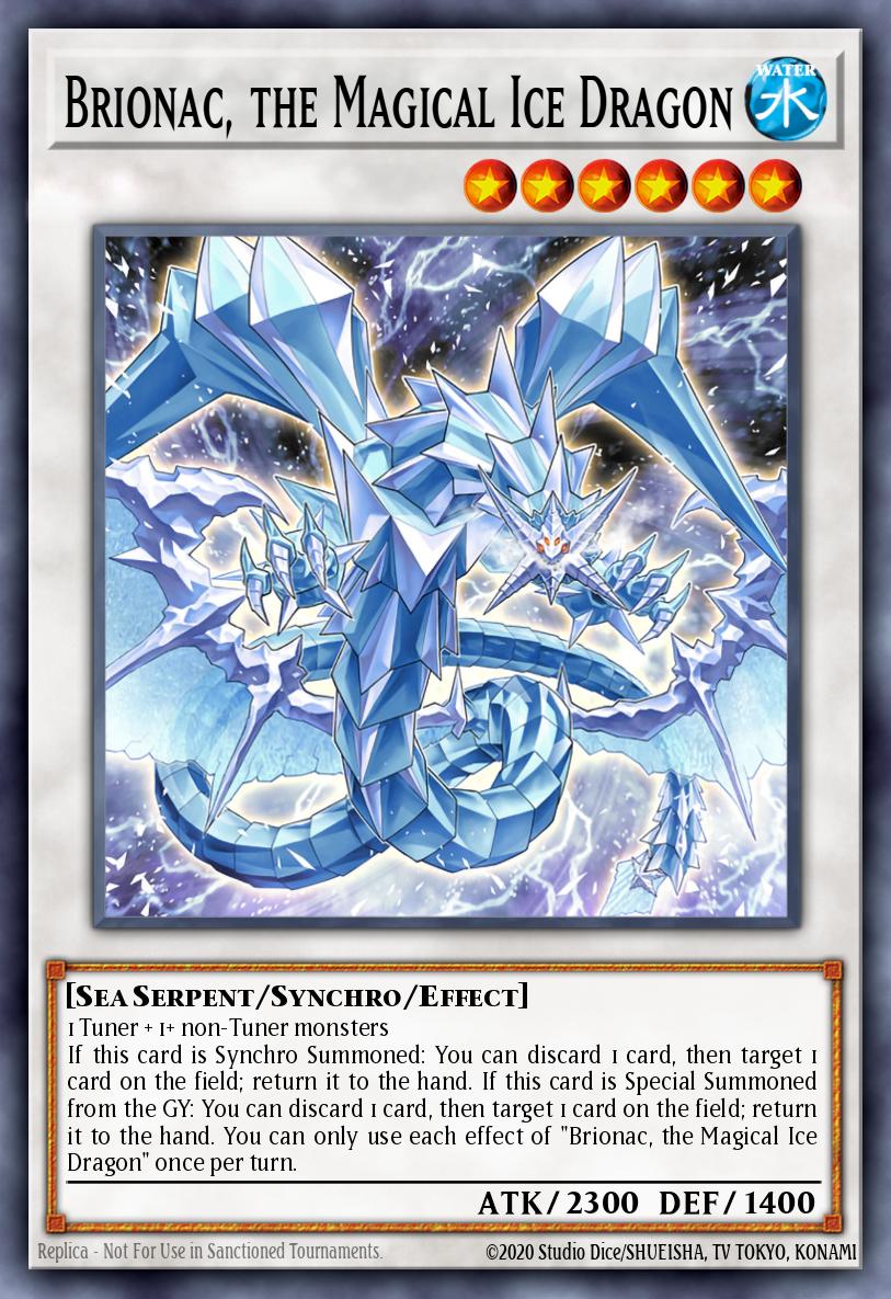 Card Image: Brionac, the Magical Ice Dragon