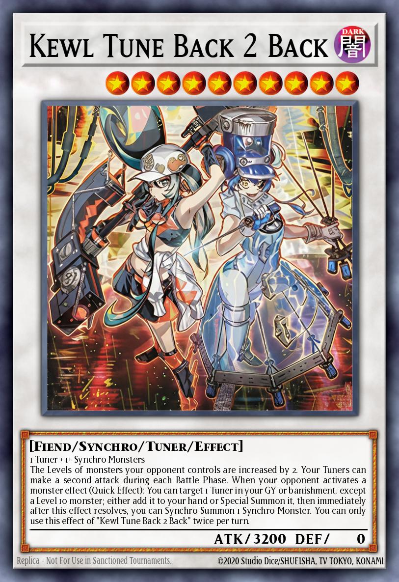 Card Image: Kewl Tune Back 2 Back