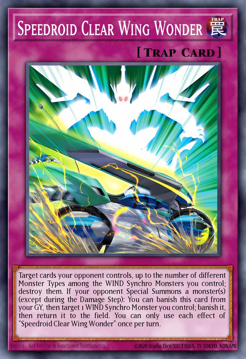 Card Image: Speedroid Clear Wing Wonder