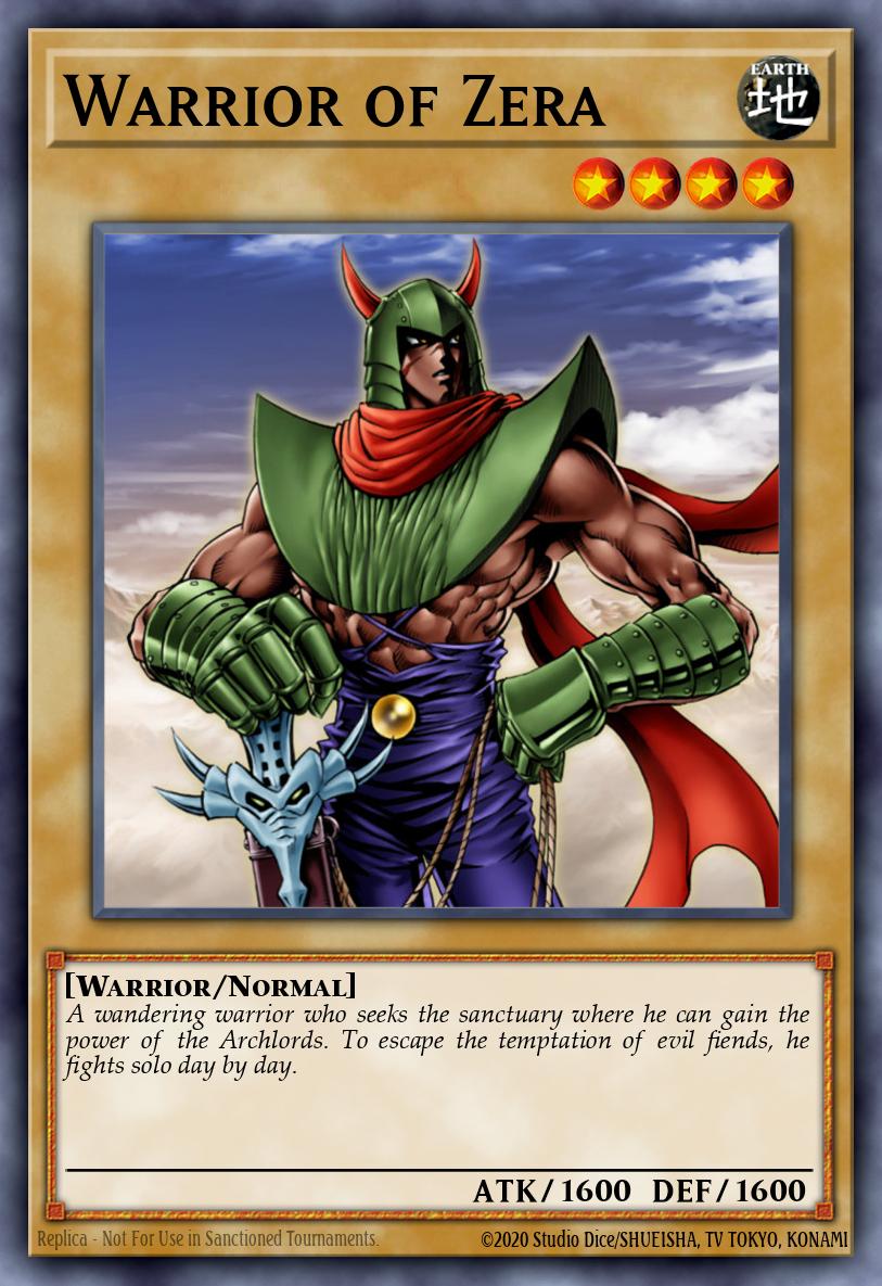 Card Image: Warrior of Zera
