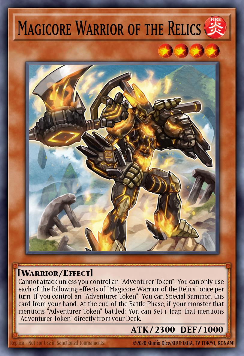 Card Image: Magicore Warrior of the Relics
