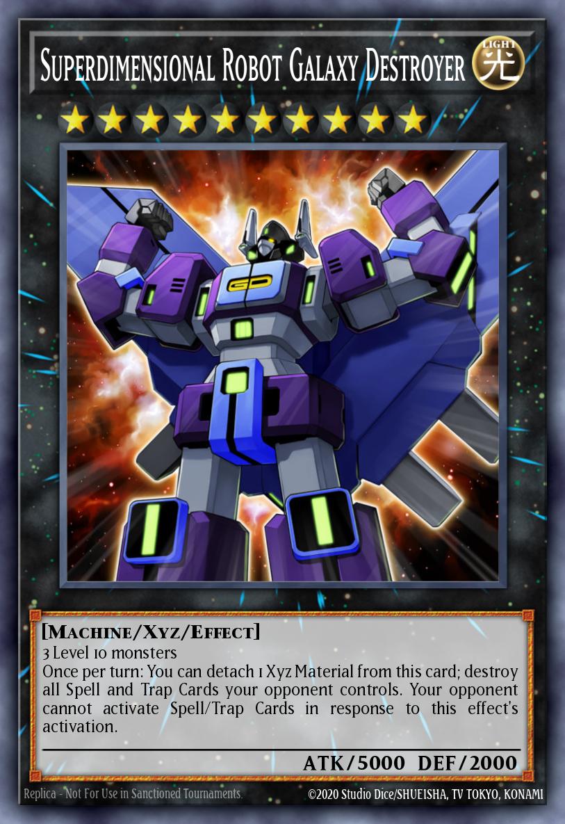 Card Image: Superdimensional Robot Galaxy Destroyer