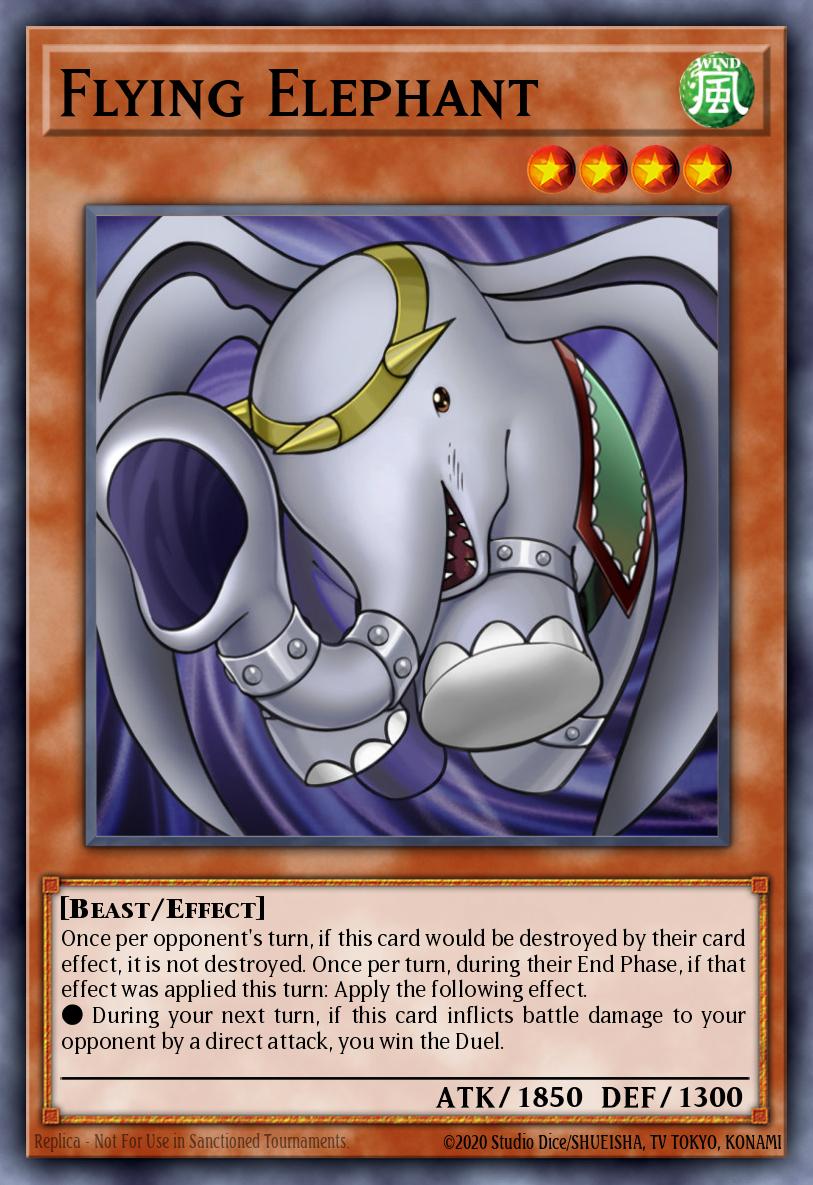Card Image: Flying Elephant