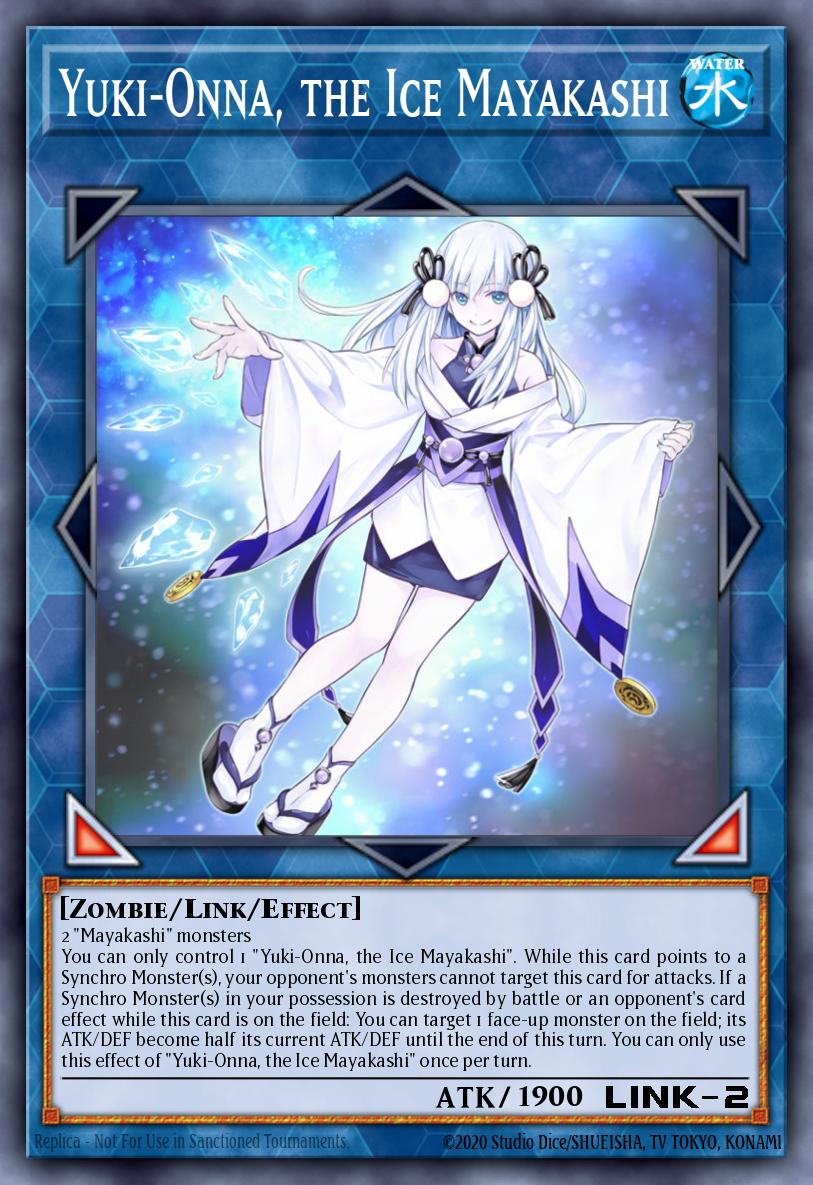 Card Image: Yuki-Onna, the Ice Mayakashi
