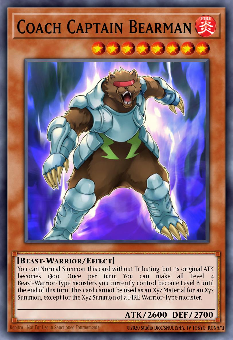 Card Image: Coach Captain Bearman