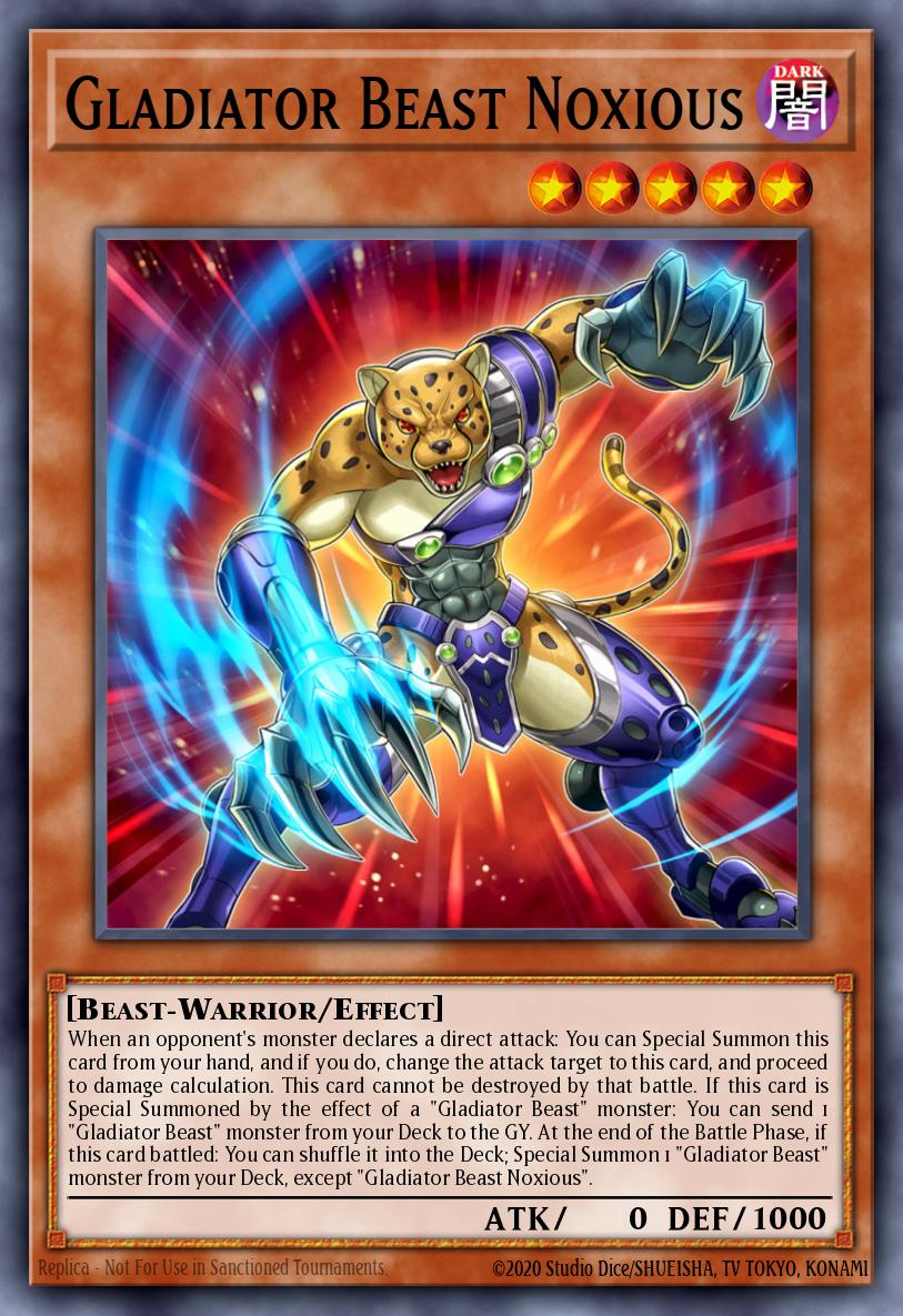 Card Image: Gladiator Beast Noxious
