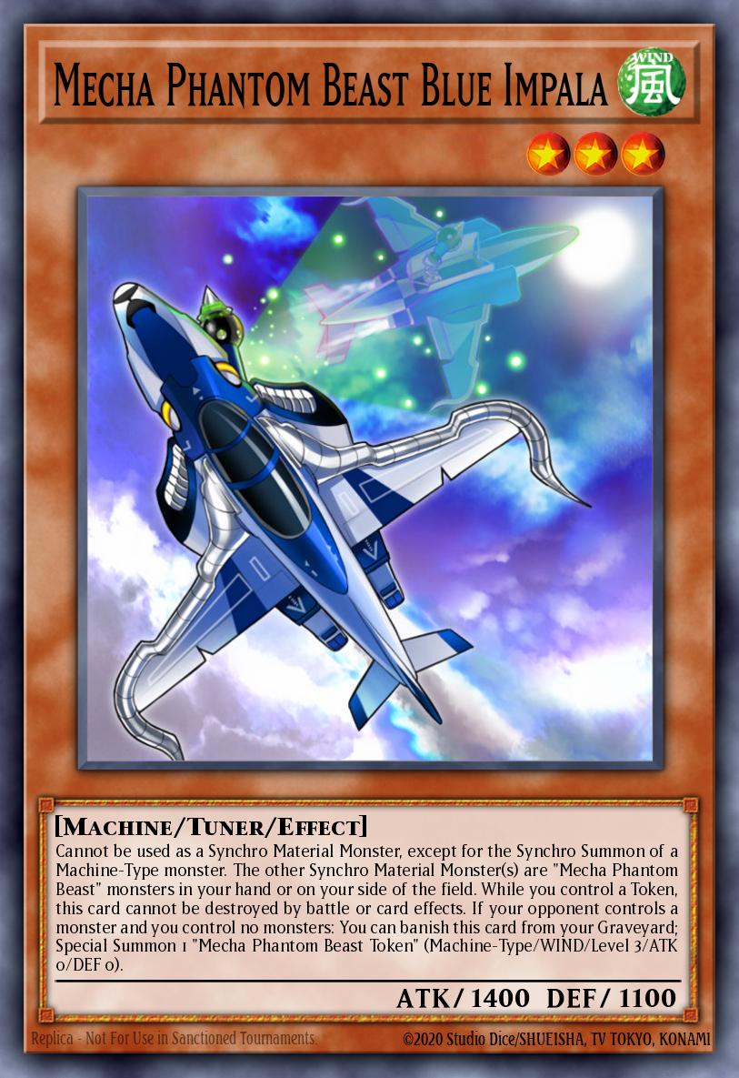 Card Image: Mecha Phantom Beast Blue Impala