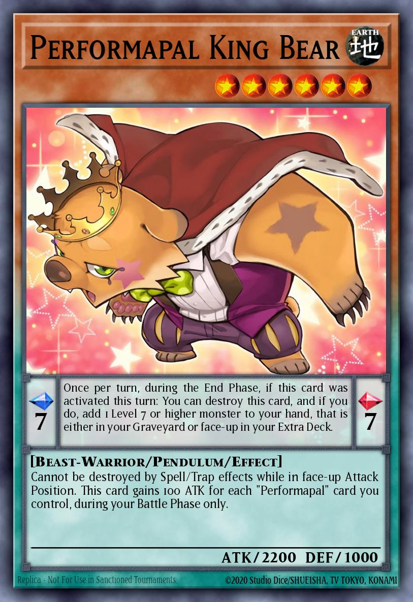 Card Image: Performapal King Bear