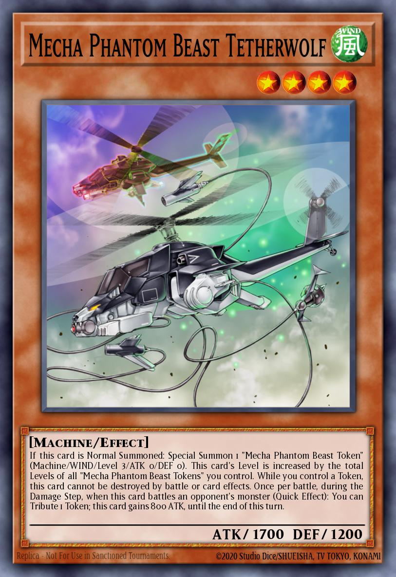 Card Image: Mecha Phantom Beast Tetherwolf