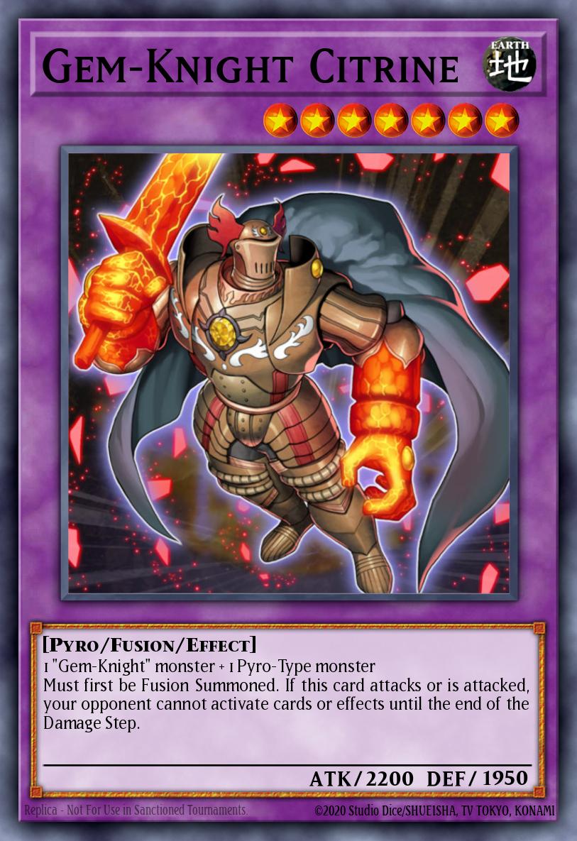 Card Image: Gem-Knight Citrine