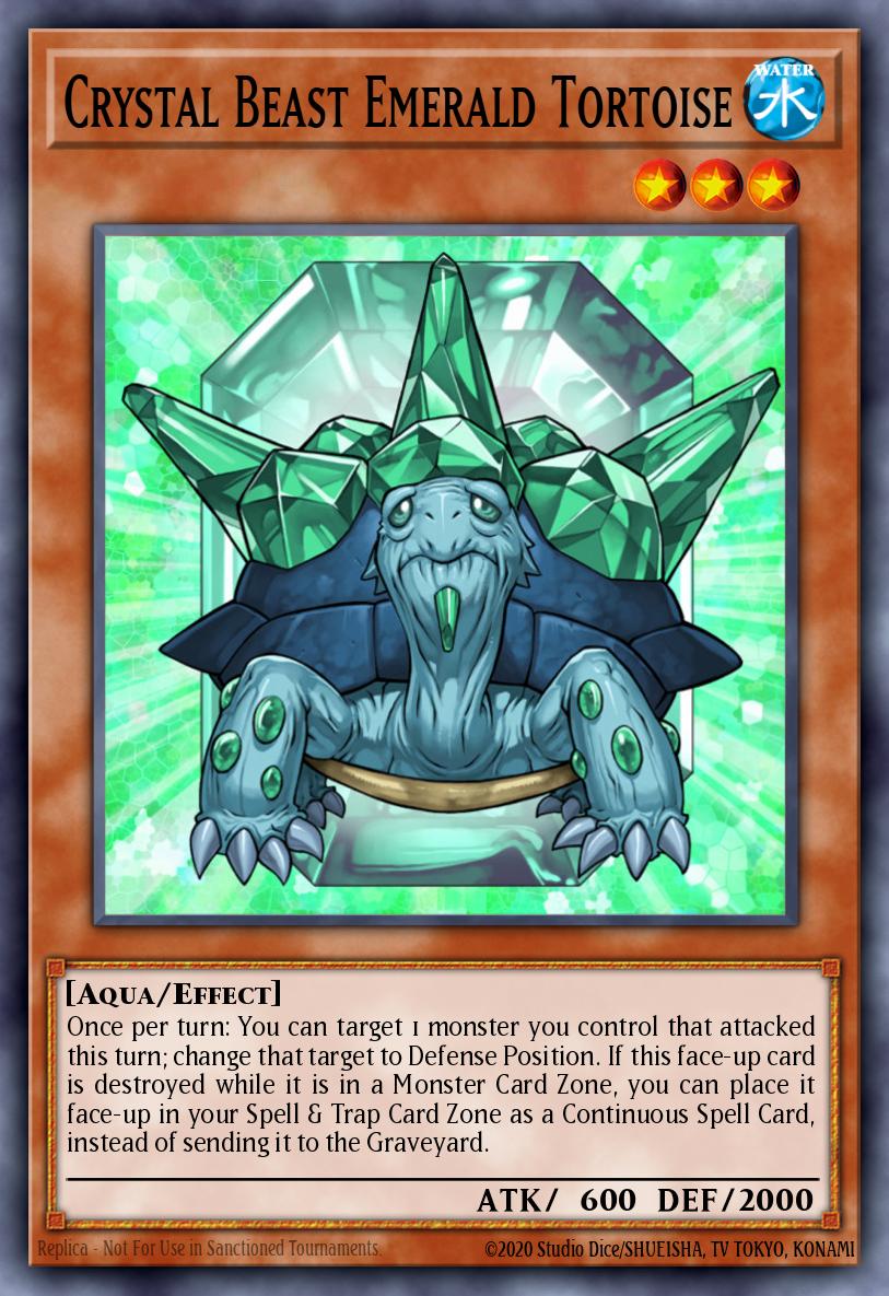 Card Image: Crystal Beast Emerald Tortoise