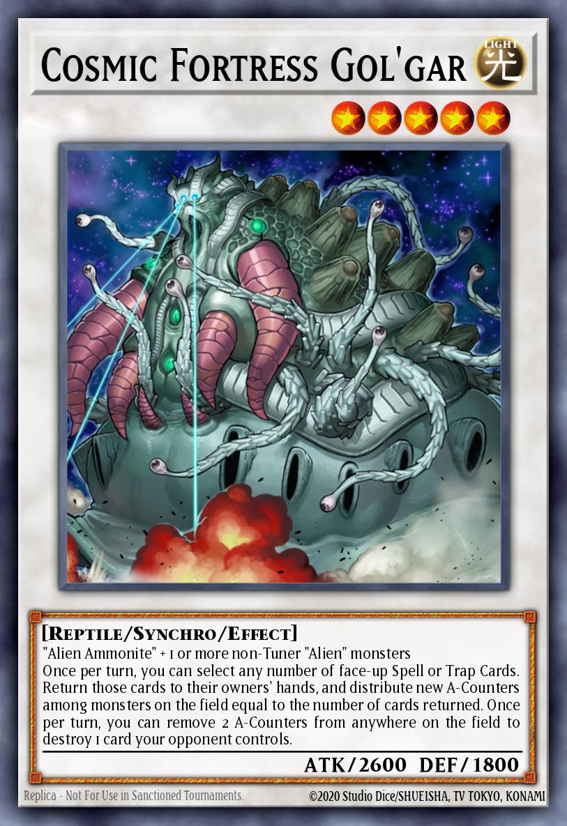 Card Image: Cosmic Fortress Gol'gar