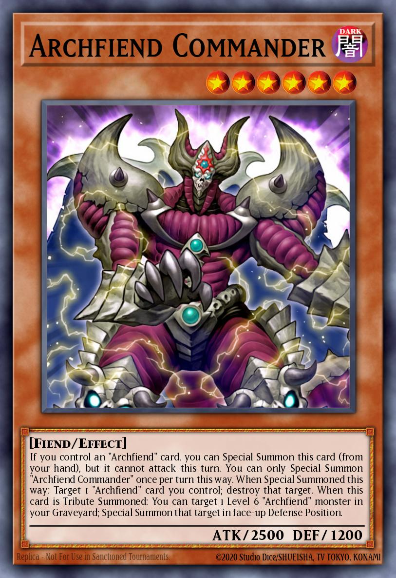 Card Image: Archfiend Commander