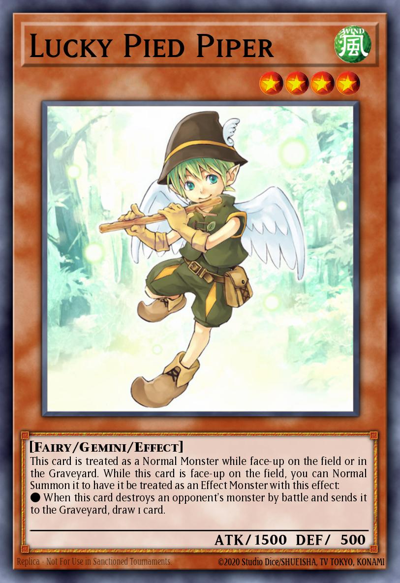 Card Image: Lucky Pied Piper