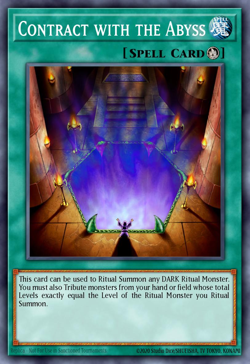 Card Image: Contract with the Abyss