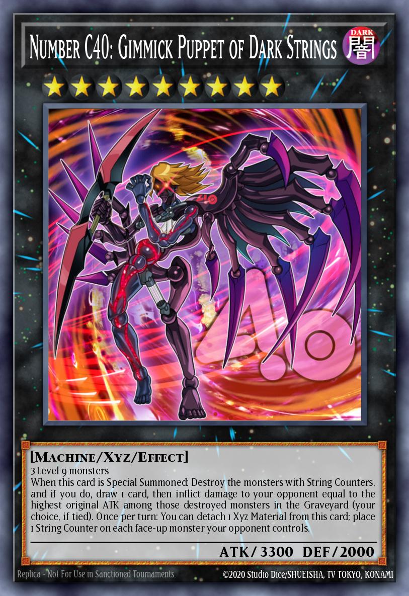 Card Image: Number C40: Gimmick Puppet of Dark Strings