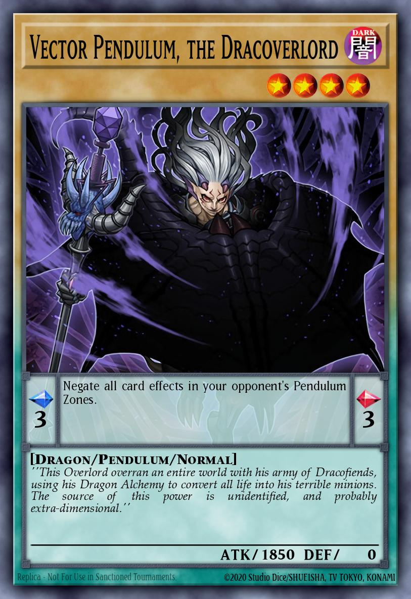 Card Image: Vector Pendulum, the Dracoverlord