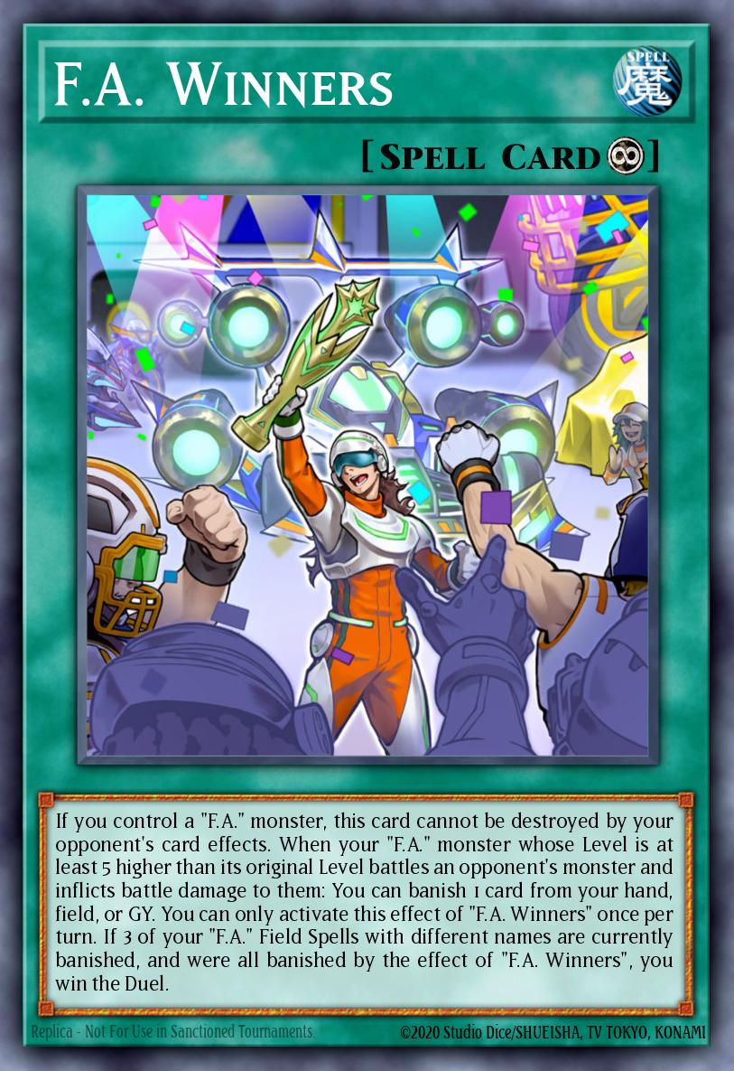 Card Image: F.A. Winners