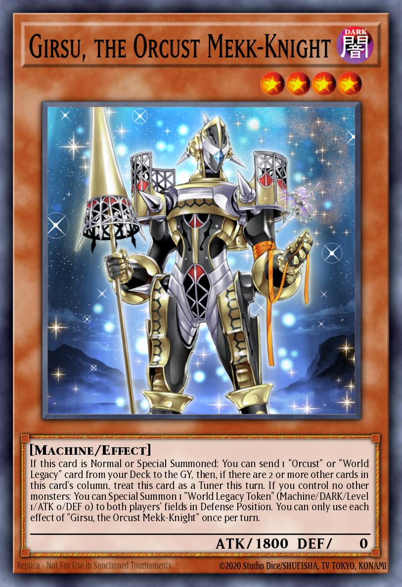 Card Image: Girsu, the Orcust Mekk-Knight