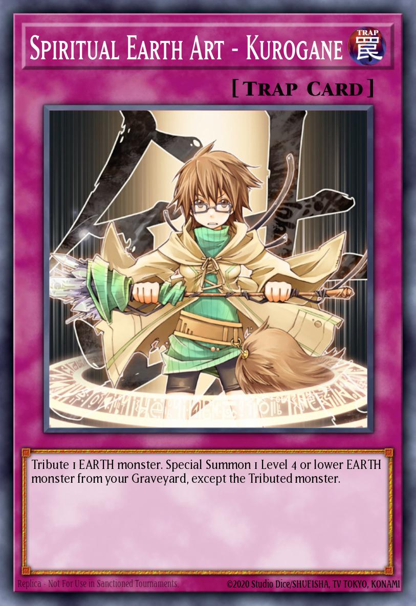 Card Image: Spiritual Earth Art - Kurogane