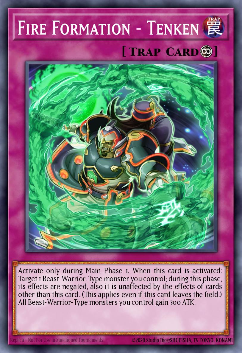 Card Image: Fire Formation - Tenken