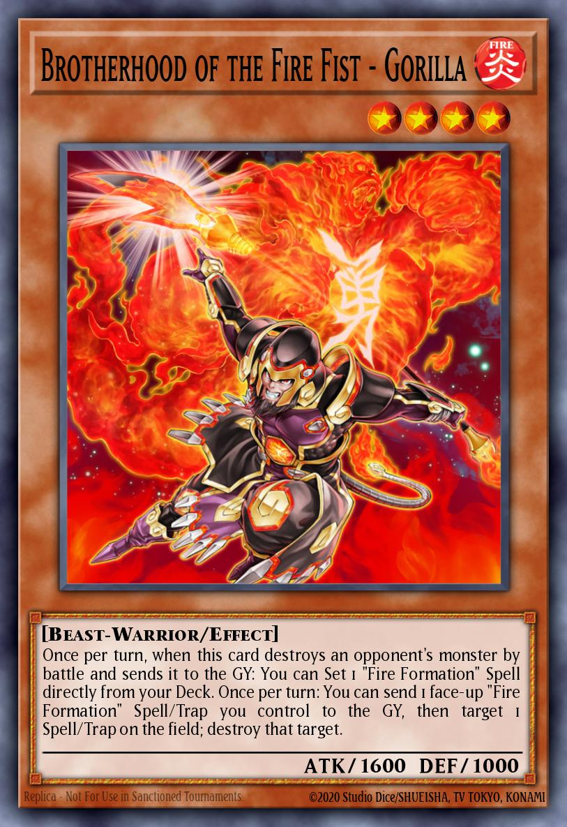 Card Image: Brotherhood of the Fire Fist - Gorilla