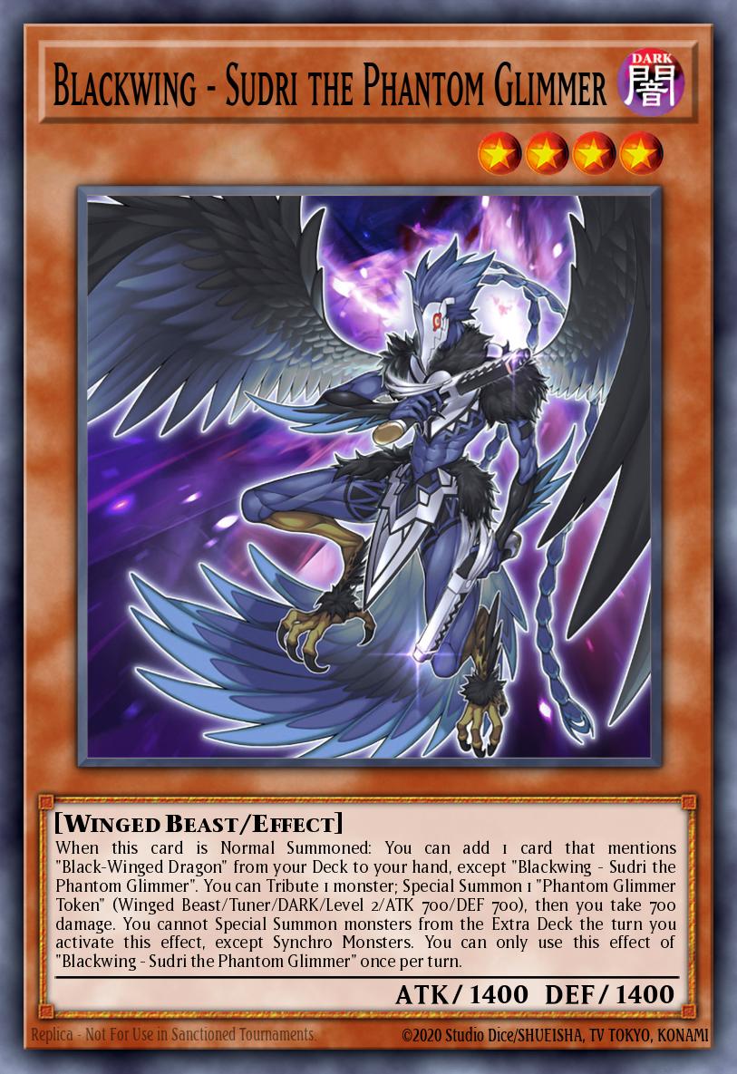 Card Image: Blackwing - Sudri the Phantom Glimmer