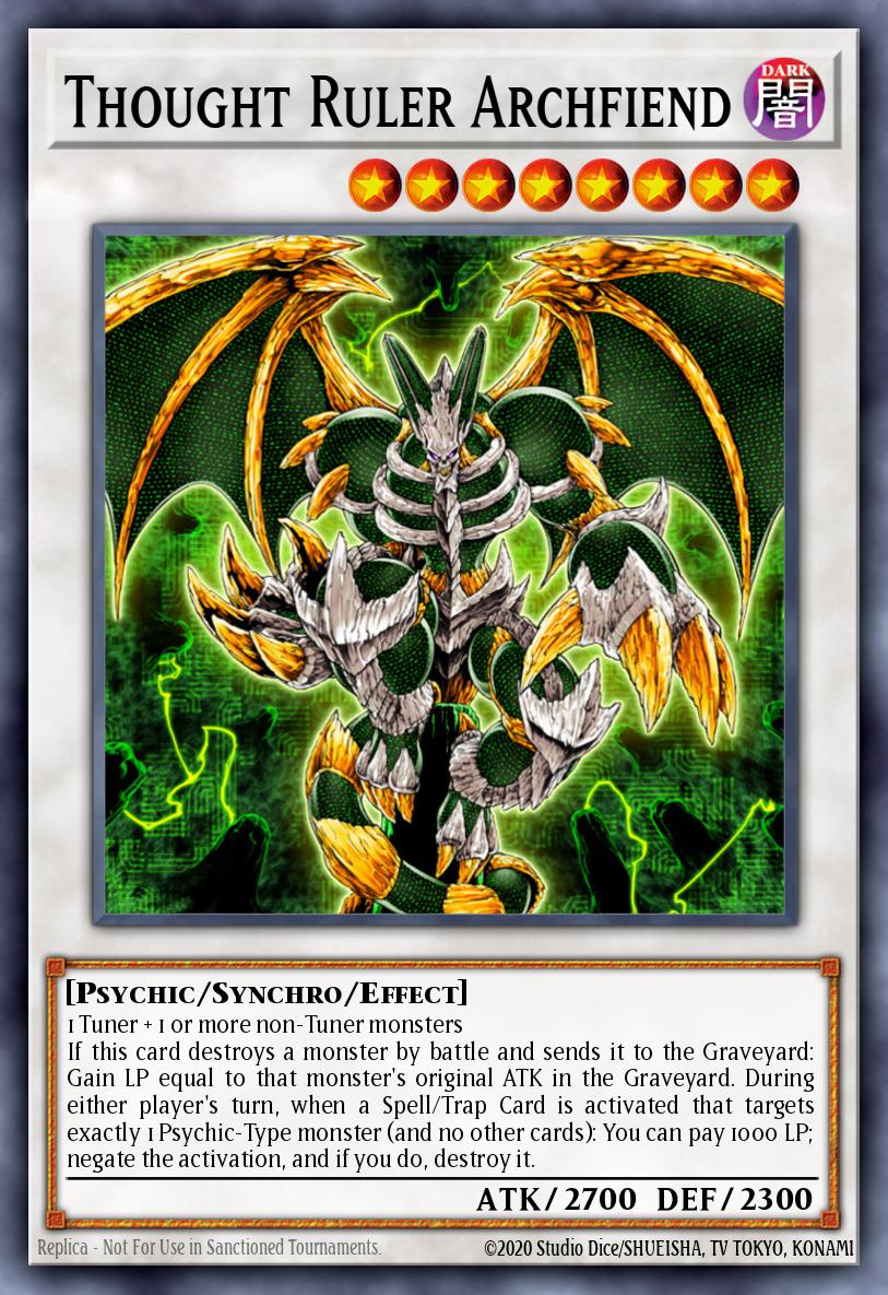 Card Image: Thought Ruler Archfiend