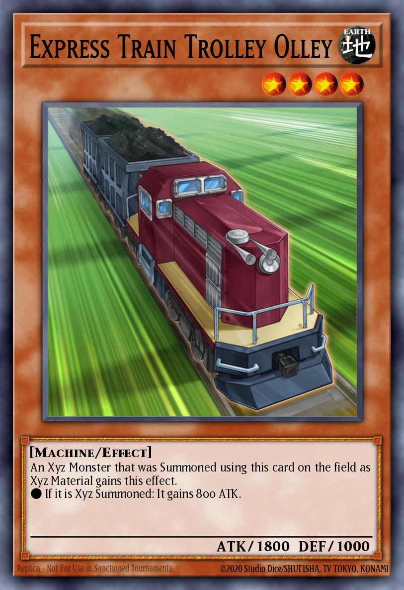 Card Image: Express Train Trolley Olley
