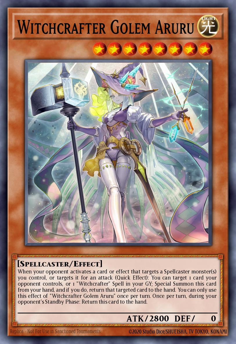 Card Image: Witchcrafter Golem Aruru