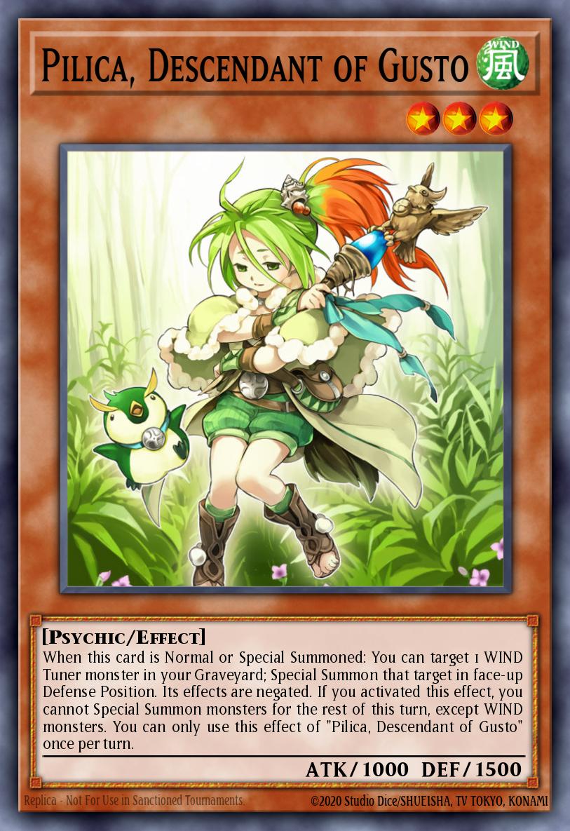 Card Image: Pilica, Descendant of Gusto