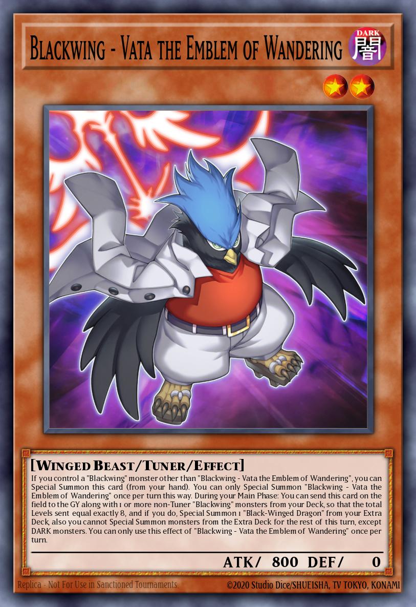 Card Image: Blackwing - Vata the Emblem of Wandering