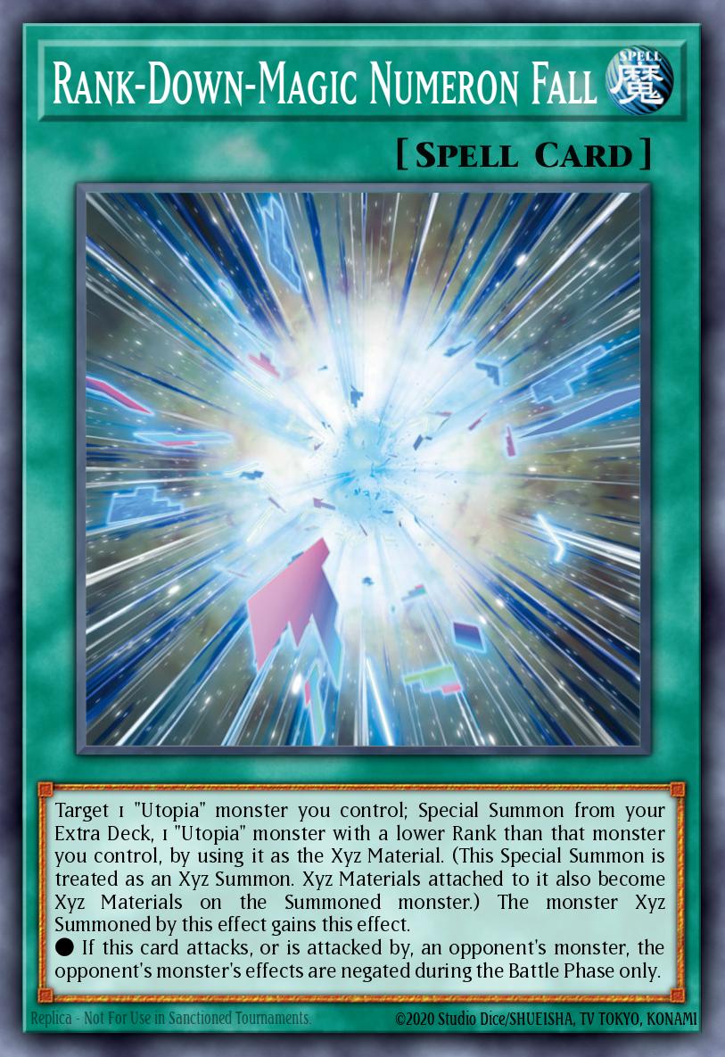 Card Image: Rank-Down-Magic Numeron Fall