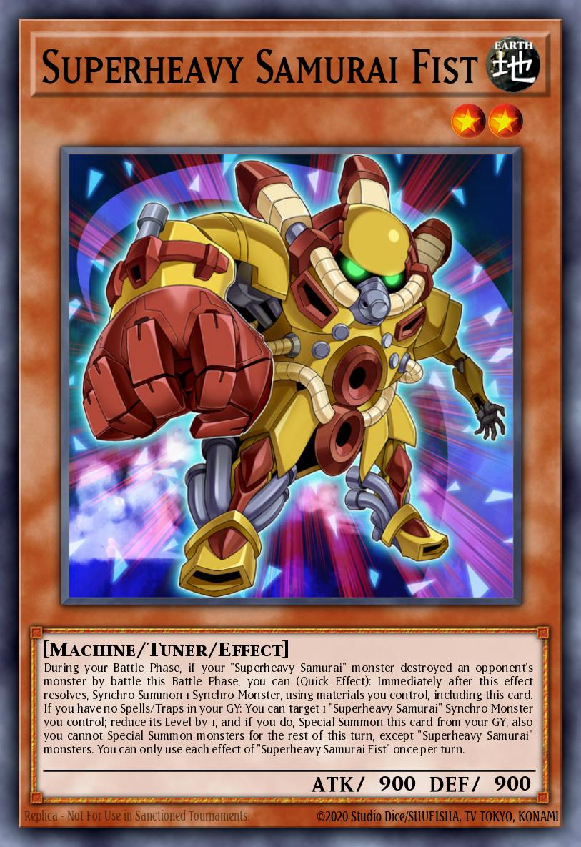 Card Image: Superheavy Samurai Fist