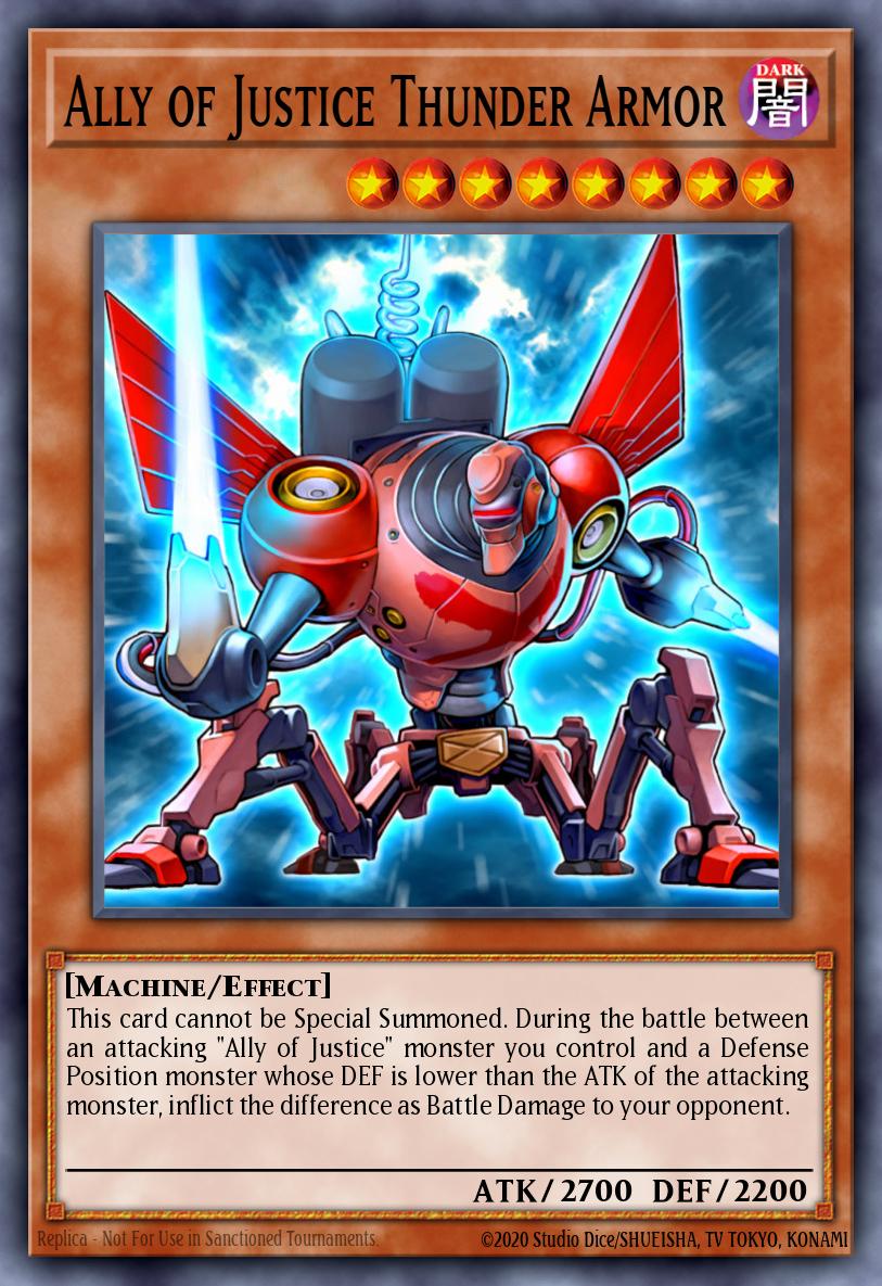 Card Image: Ally of Justice Thunder Armor