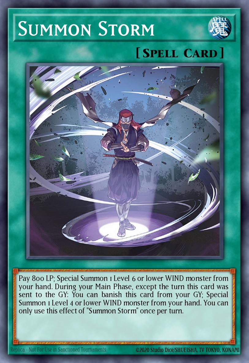 Card Image: Summon Storm