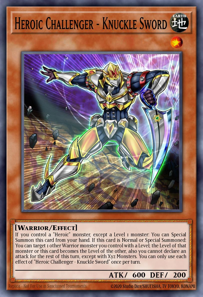 Card Image: Heroic Challenger - Knuckle Sword