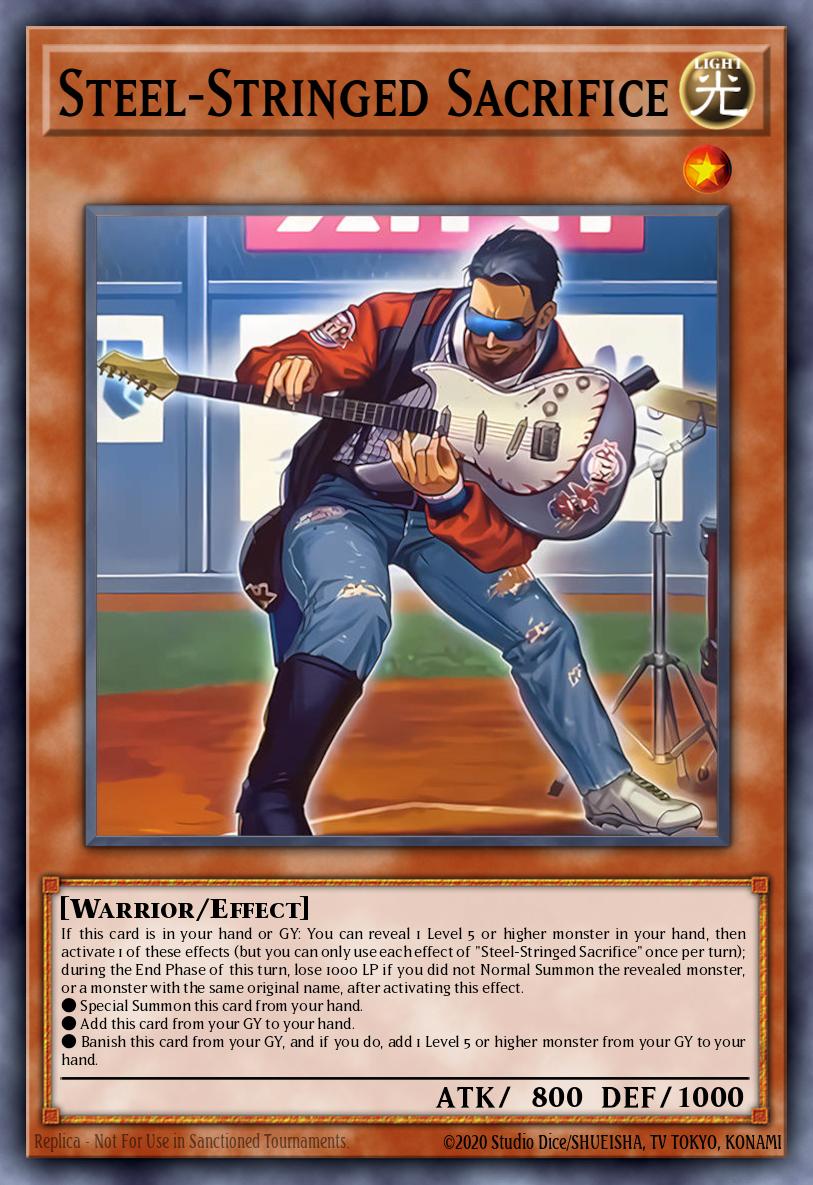 Card Image: Steel-Stringed Sacrifice